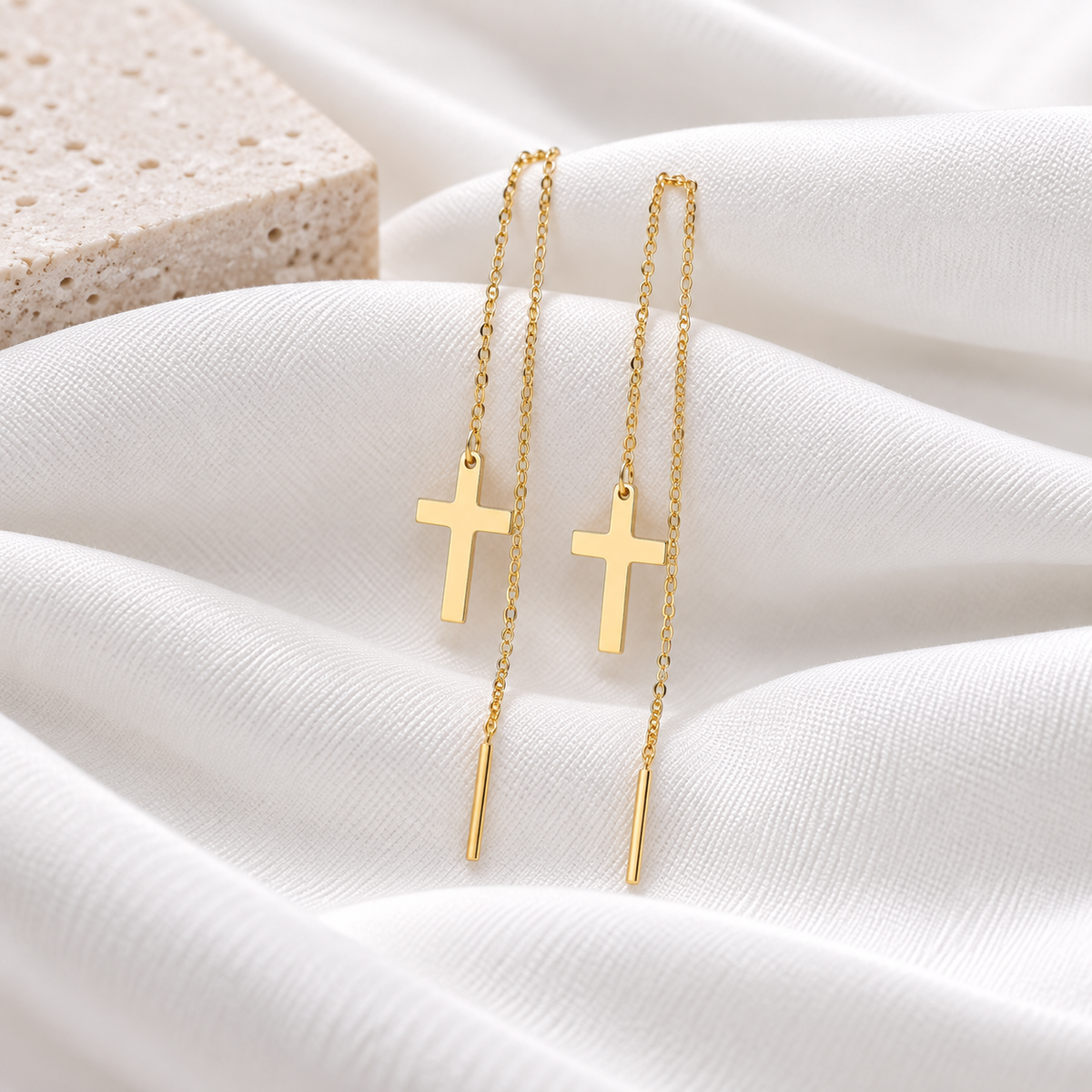 Pendientes Cruz de Luz